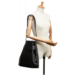 Louis Vuitton Vintage - Epi Sac Depaule Bag - Black - Leather and Epi Leather Handbag - Luxury High Quality - Avvenice