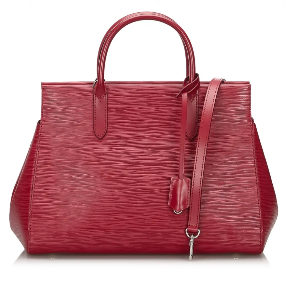 Louis Vuitton Vintage - Epi Marly MM Bag - Red - Leather and Epi Leather Handbag - Luxury High Quality - Avvenice