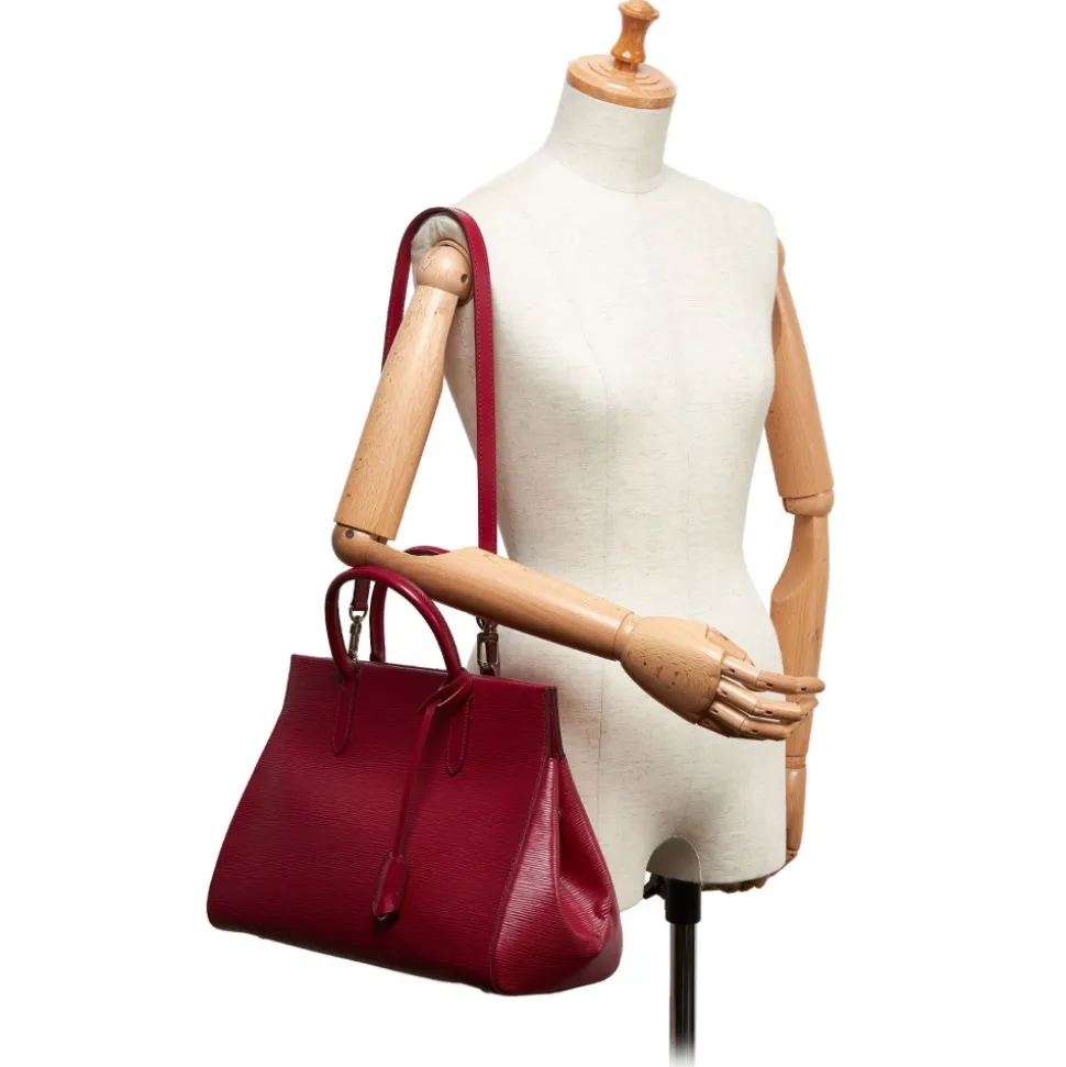 Louis Vuitton Vintage - Epi Marly MM Bag - Red - Leather and Epi Leather Handbag - Luxury High Quality - Avvenice