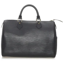 Louis Vuitton Vintage - Epi Speedy 30 - Black - Leather Handbag - Luxury High Quality - Avvenice