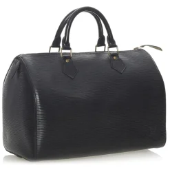 Louis Vuitton Vintage - Epi Speedy 30 - Black - Leather Handbag - Luxury High Quality - Avvenice