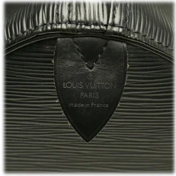 Louis Vuitton Vintage - Epi Speedy 30 - Black - Leather Handbag - Luxury High Quality - Avvenice