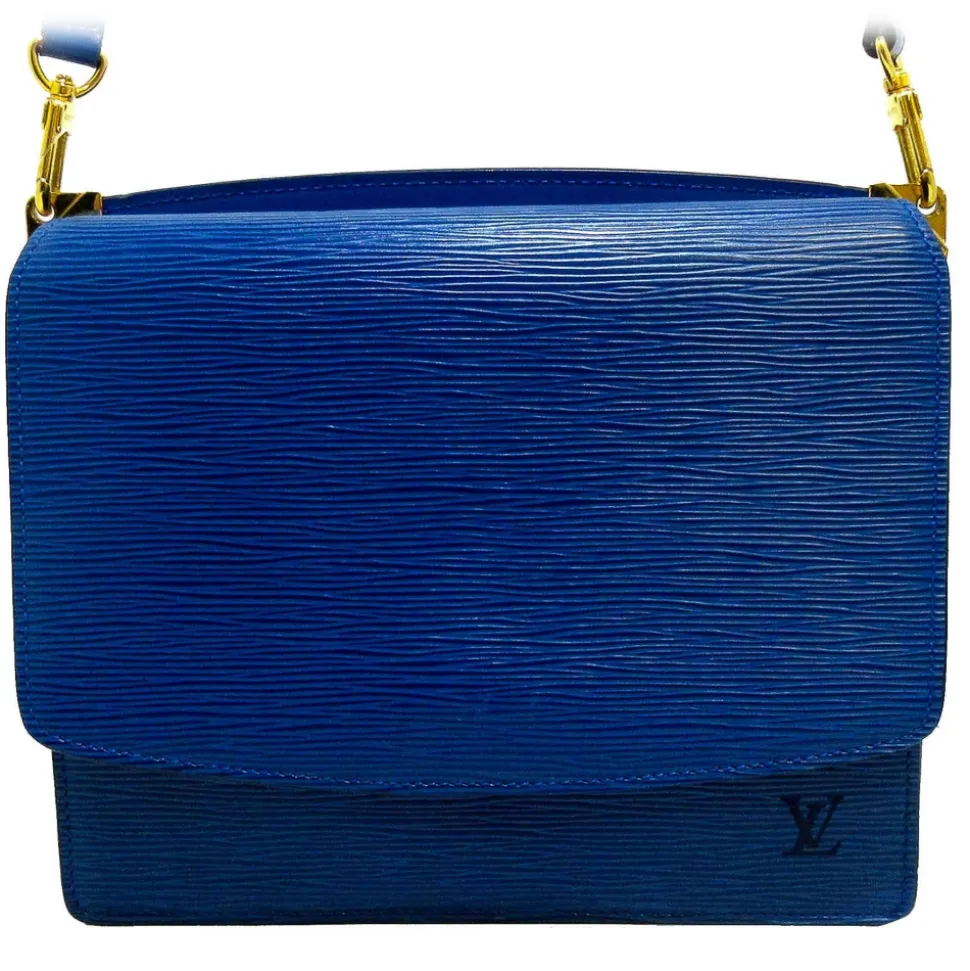 Louis Vuitton Vintage - Epi Grenelle - Blue - Epi Leather Crossbody Bag - Luxury High Quality - Avvenice