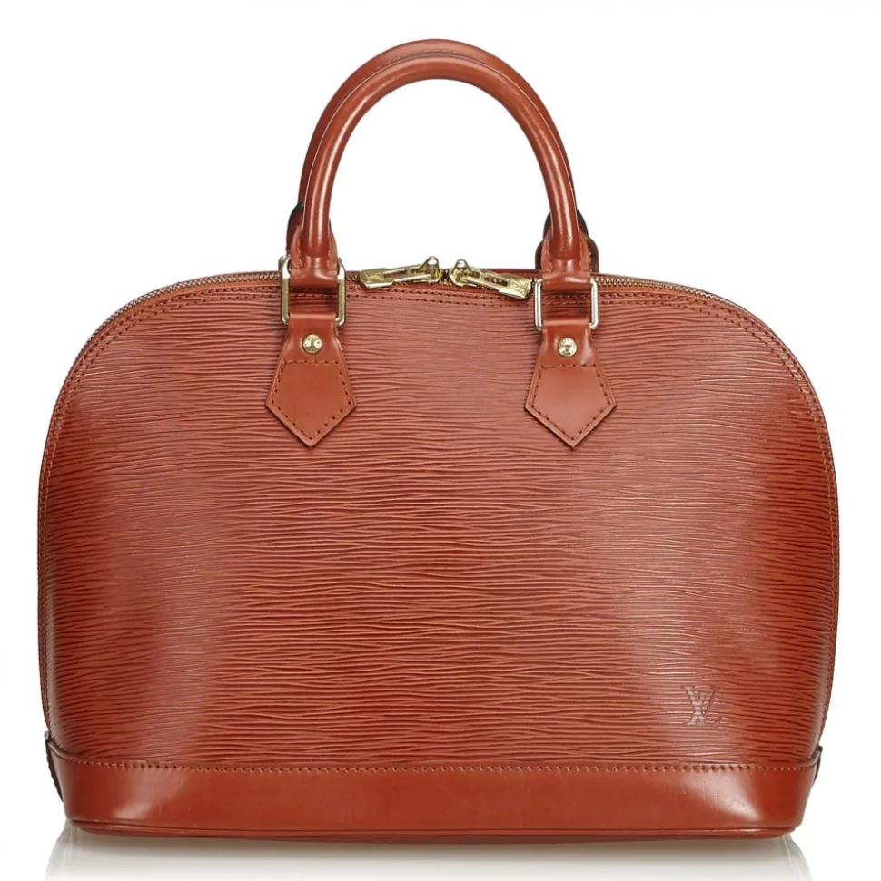 Louis Vuitton Vintage - Epi Alma PM Bag - Brown - Leather and Epi Leather Handbag - Luxury High Quality - Avvenice