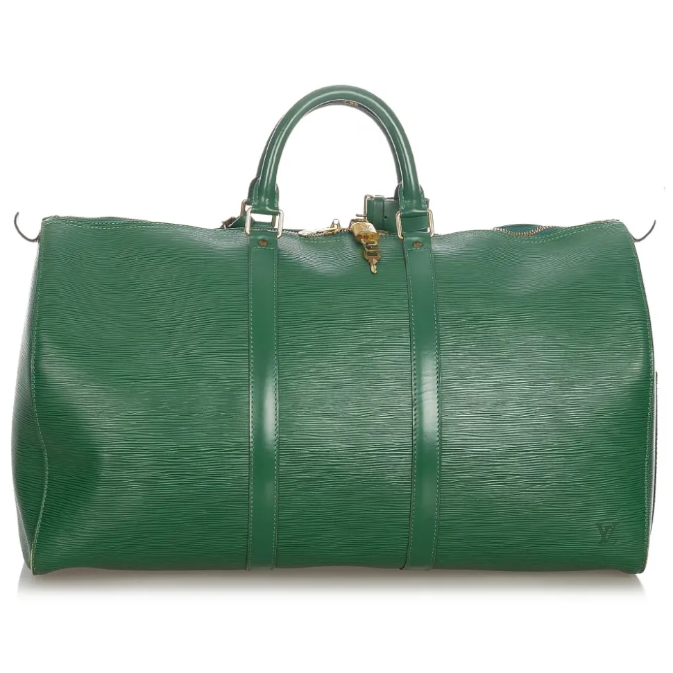 Louis Vuitton Vintage - Epi Keepall 50 - Green - Epi Leather Travel Bag - Luxury High Quality - Avvenice