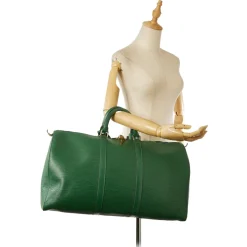 Louis Vuitton Vintage - Epi Keepall 50 - Green - Epi Leather Travel Bag - Luxury High Quality - Avvenice