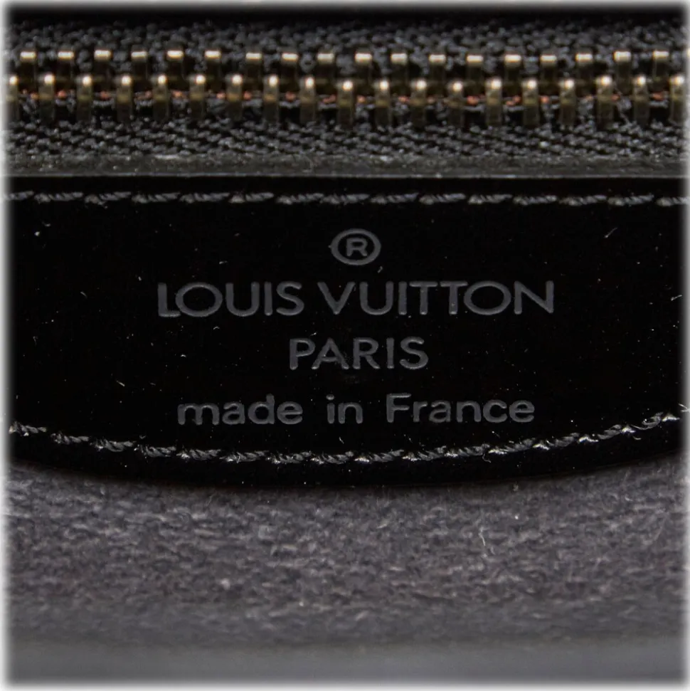 Louis Vuitton Vintage - Epi Sac Verseau Bag - Black - Leather and Epi Leather Handbag - Luxury High Quality - Avvenice