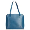 Louis Vuitton Vintage - Epi Lussac Bag - Blue - Leather and Epi Leather Handbag - Luxury High Quality - Avvenice
