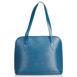 Louis Vuitton Vintage - Epi Lussac Bag - Blue - Leather and Epi Leather Handbag - Luxury High Quality - Avvenice