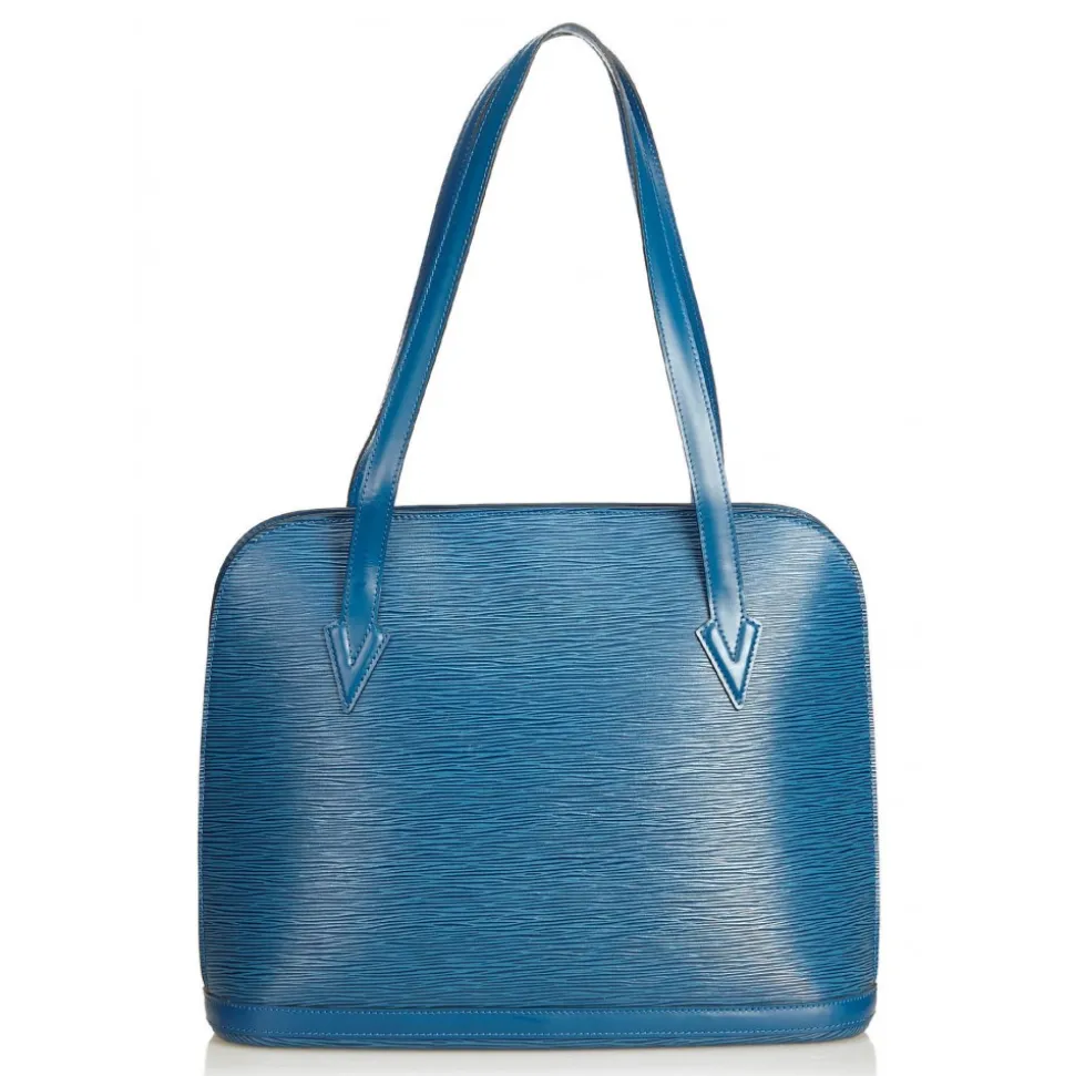 Louis Vuitton Vintage - Epi Lussac Bag - Blue - Leather and Epi Leather Handbag - Luxury High Quality - Avvenice