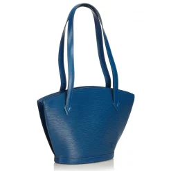 Louis Vuitton Vintage - Epi Saint Jacques PM Bag - Blue - Leather and Epi Leather Handbag - Luxury High Quality - Avvenice