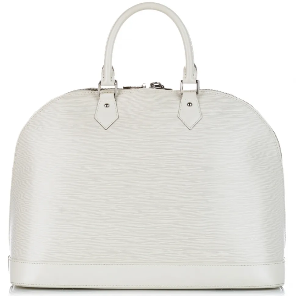 Louis Vuitton Vintage - Epi Alma GM - White - Epi Leather Handbag - Luxury High Quality - Avvenice