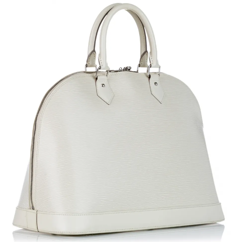 Louis Vuitton Vintage - Epi Alma GM - White - Epi Leather Handbag - Luxury High Quality - Avvenice