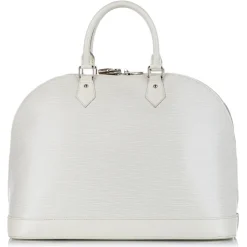 Louis Vuitton Vintage - Epi Alma GM - White - Epi Leather Handbag - Luxury High Quality - Avvenice