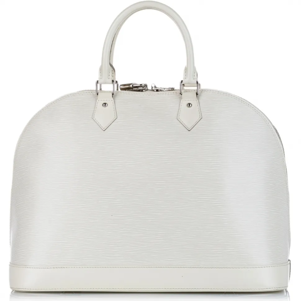 Louis Vuitton Vintage - Epi Alma GM - White - Epi Leather Handbag - Luxury High Quality - Avvenice