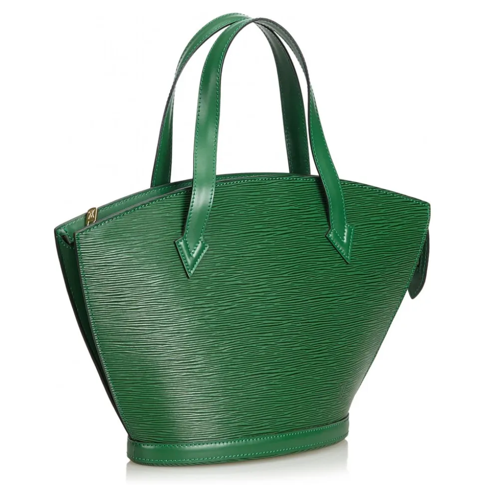 Louis Vuitton Vintage - Epi Saint Jacques PM Bag - Green - Leather and Epi Leather Handbag - Luxury High Quality - Avvenice