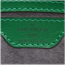 Louis Vuitton Vintage - Epi Saint Jacques PM Bag - Green - Leather and Epi Leather Handbag - Luxury High Quality - Avvenice