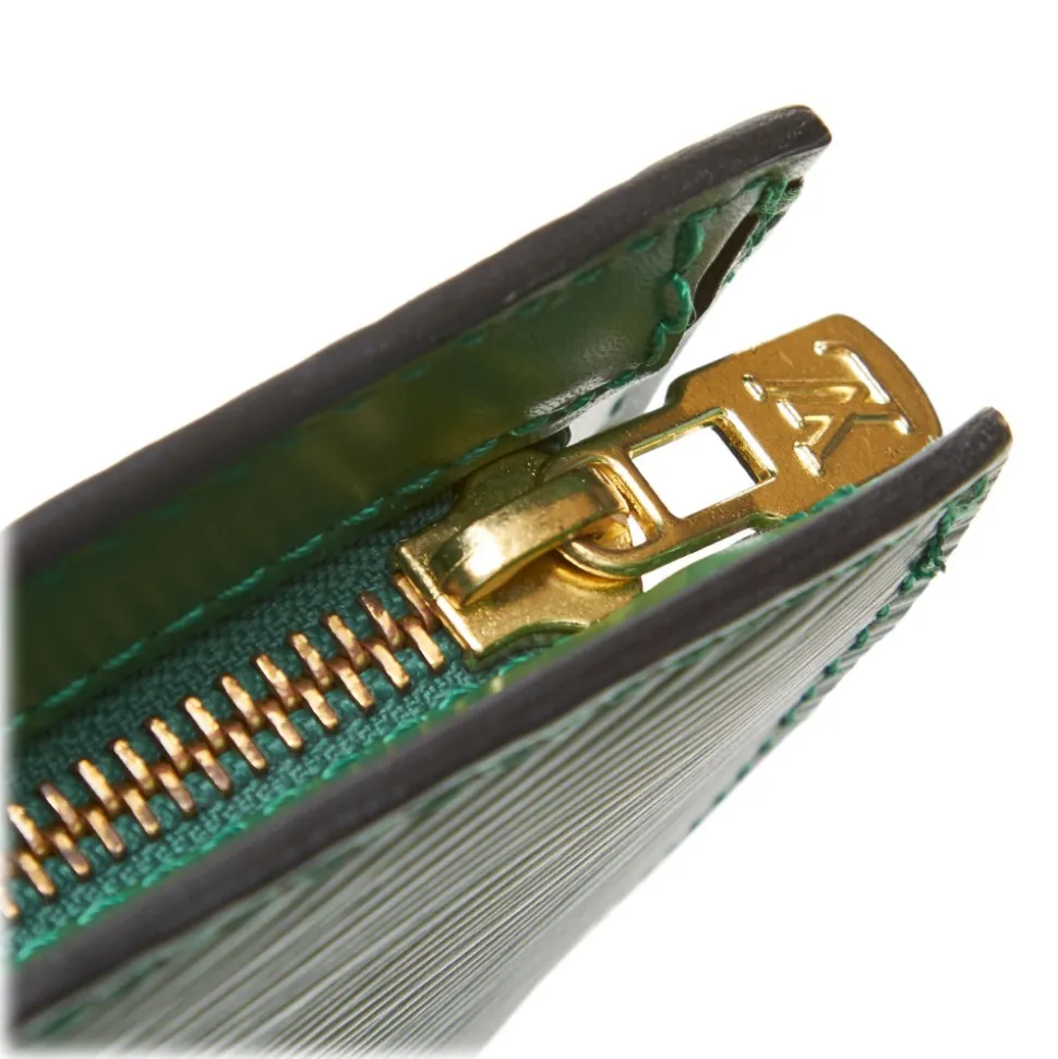 Louis Vuitton Vintage - Epi Saint Jacques PM Bag - Green - Leather and Epi Leather Handbag - Luxury High Quality - Avvenice