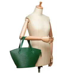 Louis Vuitton Vintage - Epi Saint Jacques PM Bag - Green - Leather and Epi Leather Handbag - Luxury High Quality - Avvenice
