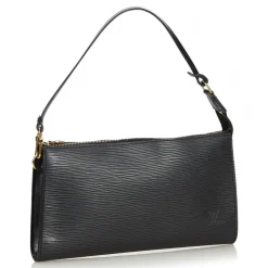 Louis Vuitton Vintage - Epi Pochette Accessoires Bag - Black - Leather and Epi Leather Handbag - Luxury High Quality - Avvenice