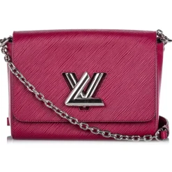 Louis Vuitton Vintage - Epi Twist MM Bag - Pink - Leather and Epi Leather Handbag - Luxury High Quality - Avvenice