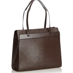 Louis Vuitton Vintage - Epi Croisette PM Bag - Dark Brown - Leather and Epi Leather Handbag - Luxury High Quality - Avvenice
