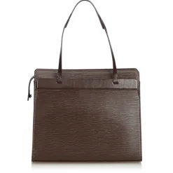 Louis Vuitton Vintage - Epi Croisette PM Bag - Dark Brown - Leather and Epi Leather Handbag - Luxury High Quality - Avvenice