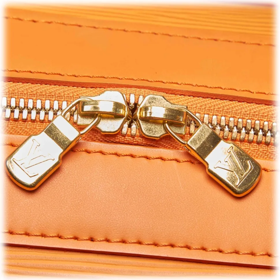 Louis Vuitton Vintage - Epi Dhanura GM Bag - Orange - Leather and Epi Leather Handbag - Luxury High Quality - Avvenice
