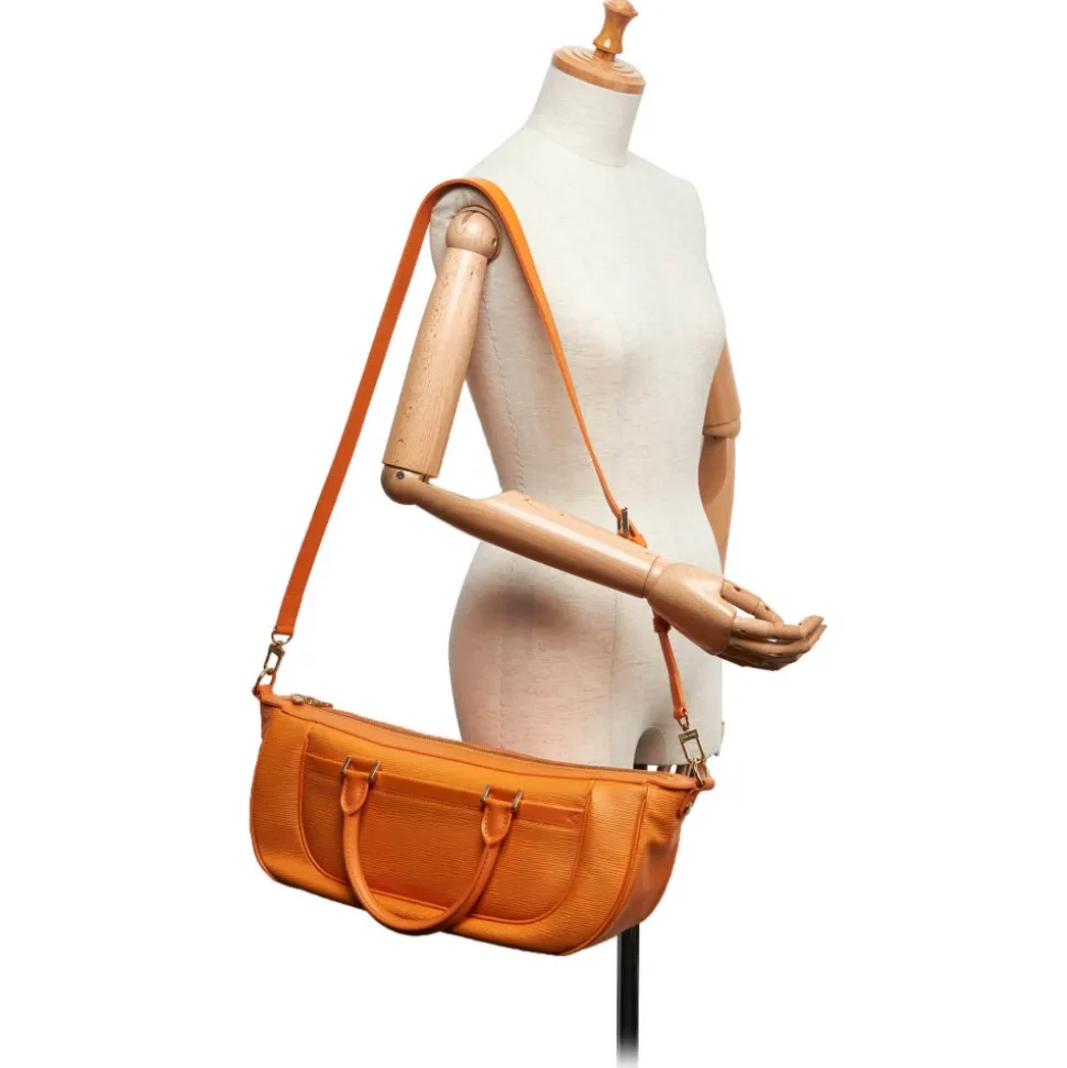 Louis Vuitton Vintage - Epi Dhanura GM Bag - Orange - Leather and Epi Leather Handbag - Luxury High Quality - Avvenice