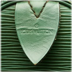 Louis Vuitton Vintage - Epi Speedy 35 - Green - Leather Handbag - Luxury High Quality - Avvenice