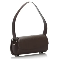 Louis Vuitton Vintage - Epi Nocturne PM Bag - Dark Brown - Leather and Epi Leather Handbag - Luxury High Quality - Avvenice