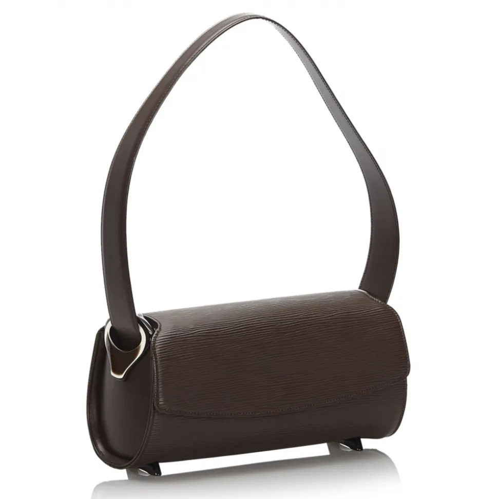 Louis Vuitton Vintage - Epi Nocturne PM Bag - Dark Brown - Leather and Epi Leather Handbag - Luxury High Quality - Avvenice
