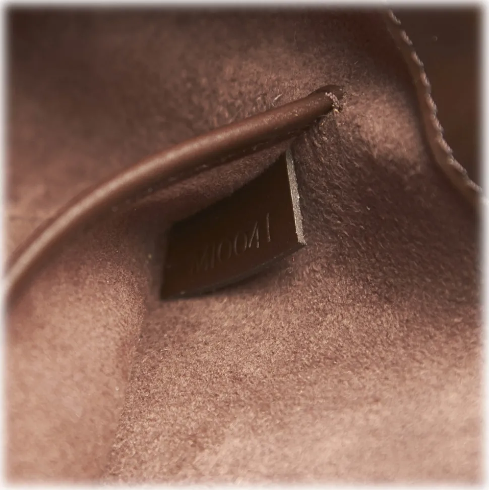 Louis Vuitton Vintage - Epi Nocturne PM Bag - Dark Brown - Leather and Epi Leather Handbag - Luxury High Quality - Avvenice