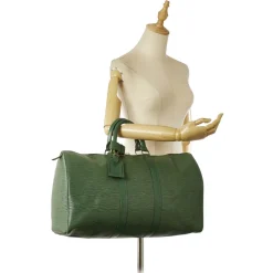 Louis Vuitton Vintage - Epi Keepall 45 - Green - Epi Leather Travel Bag - Luxury High Quality - Avvenice