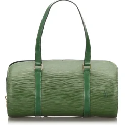 Louis Vuitton Vintage - Epi Soufflot Bag - Green - Leather and Epi Leather Handbag - Luxury High Quality - Avvenice
