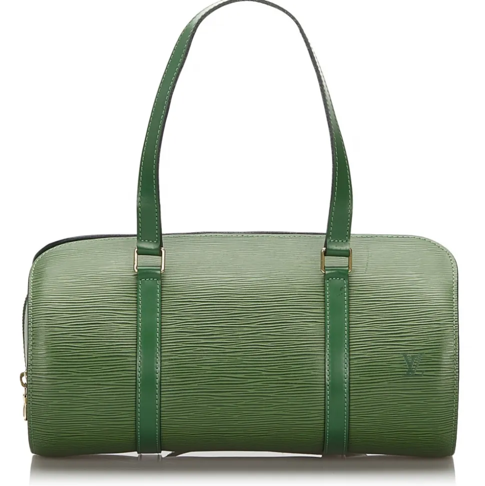 Louis Vuitton Vintage - Epi Soufflot Bag - Green - Leather and Epi Leather Handbag - Luxury High Quality - Avvenice