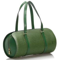 Louis Vuitton Vintage - Epi Soufflot Bag - Green - Leather and Epi Leather Handbag - Luxury High Quality - Avvenice