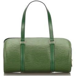 Louis Vuitton Vintage - Epi Soufflot Bag - Green - Leather and Epi Leather Handbag - Luxury High Quality - Avvenice