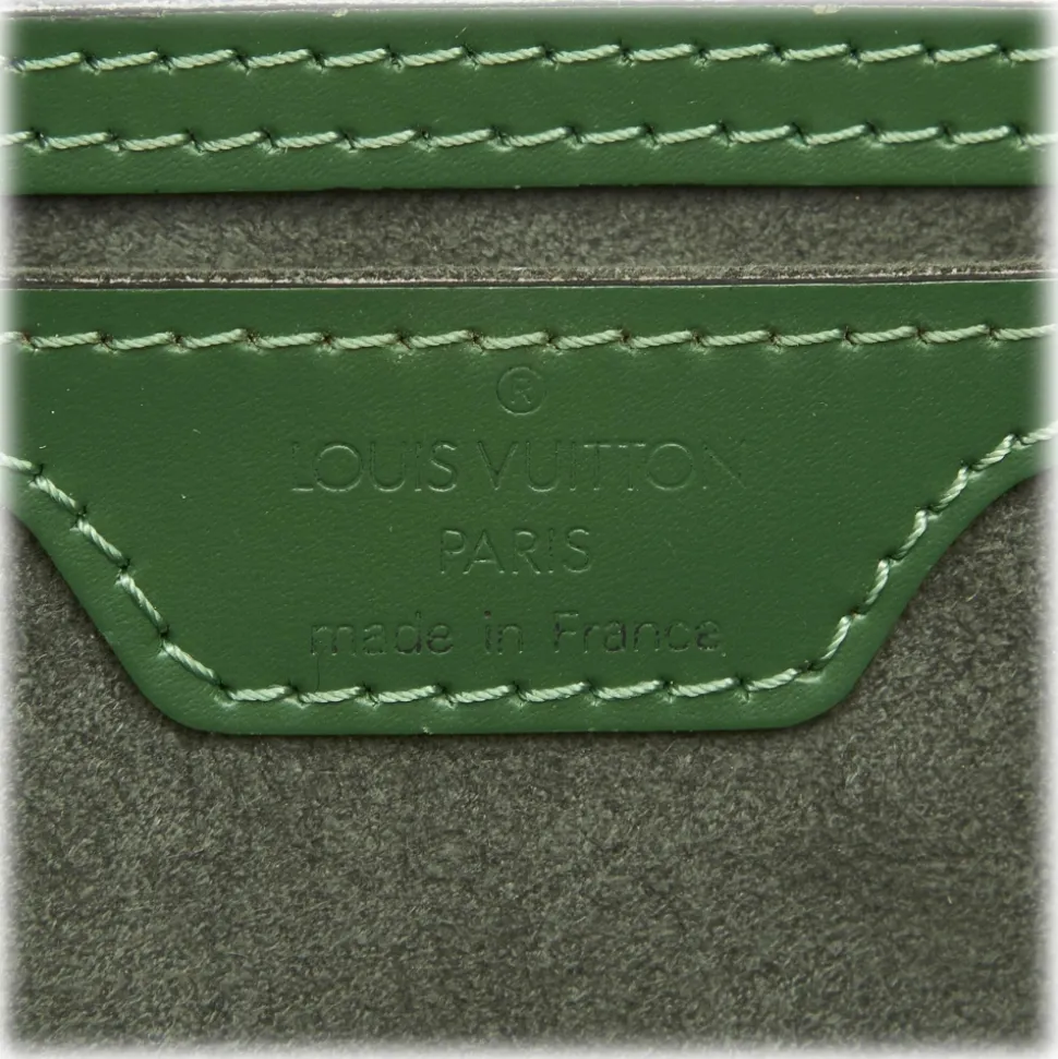 Louis Vuitton Vintage - Epi Soufflot Bag - Green - Leather and Epi Leather Handbag - Luxury High Quality - Avvenice