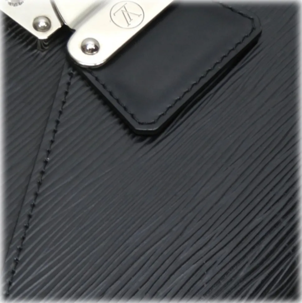 Louis Vuitton Vintage - Epi Pochette Sellier Dragonne - Black - Epi Leather Clutch Bag - Luxury High Quality - Avvenice