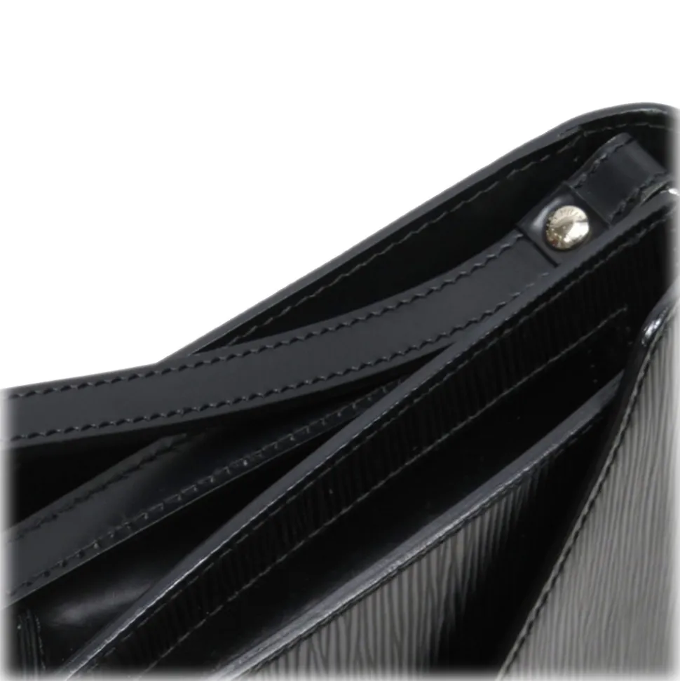 Louis Vuitton Vintage - Epi Pochette Sellier Dragonne - Black - Epi Leather Clutch Bag - Luxury High Quality - Avvenice