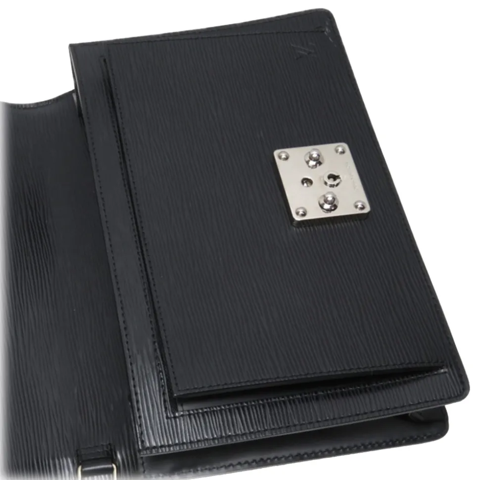 Louis Vuitton Vintage - Epi Pochette Sellier Dragonne - Black - Epi Leather Clutch Bag - Luxury High Quality - Avvenice