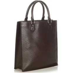 Louis Vuitton Vintage - Epi Sac Plat PM - Dark Brown - Epi Leather Handbag - Luxury High Quality - Avvenice