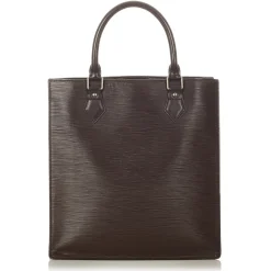 Louis Vuitton Vintage - Epi Sac Plat PM - Dark Brown - Epi Leather Handbag - Luxury High Quality - Avvenice