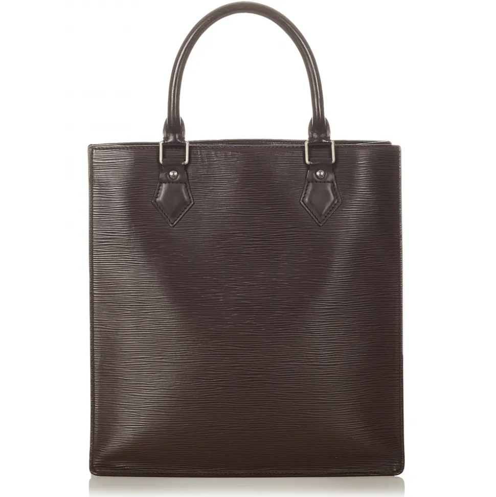 Louis Vuitton Vintage - Epi Sac Plat PM - Dark Brown - Epi Leather Handbag - Luxury High Quality - Avvenice
