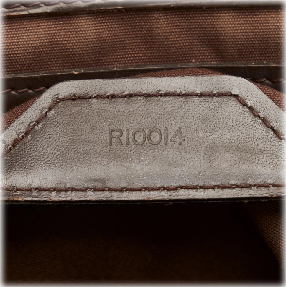 Louis Vuitton Vintage - Epi Sac Plat PM - Dark Brown - Epi Leather Handbag - Luxury High Quality - Avvenice