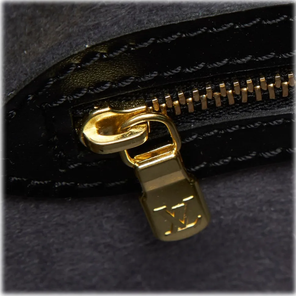 Louis Vuitton Vintage - Epi Lussac Bag - Black - Leather and Epi Leather Handbag - Luxury High Quality - Avvenice