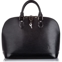 Louis Vuitton Vintage - Epi Alma PM Bag - Black - Leather and Epi Leather Handbag - Luxury High Quality - Avvenice
