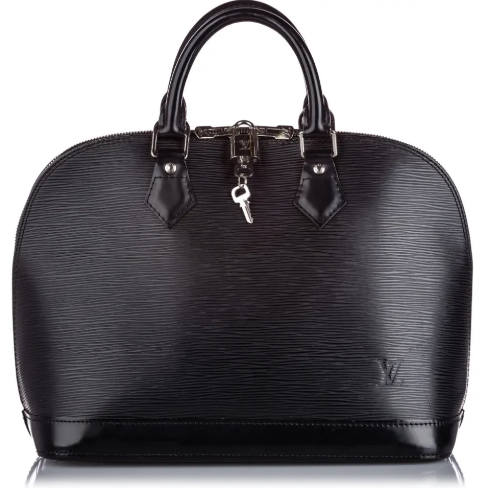 Louis Vuitton Vintage - Epi Alma PM Bag - Black - Leather and Epi Leather Handbag - Luxury High Quality - Avvenice
