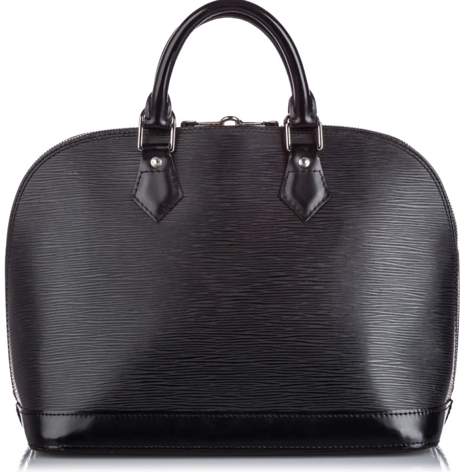 Louis Vuitton Vintage - Epi Alma PM Bag - Black - Leather and Epi Leather Handbag - Luxury High Quality - Avvenice